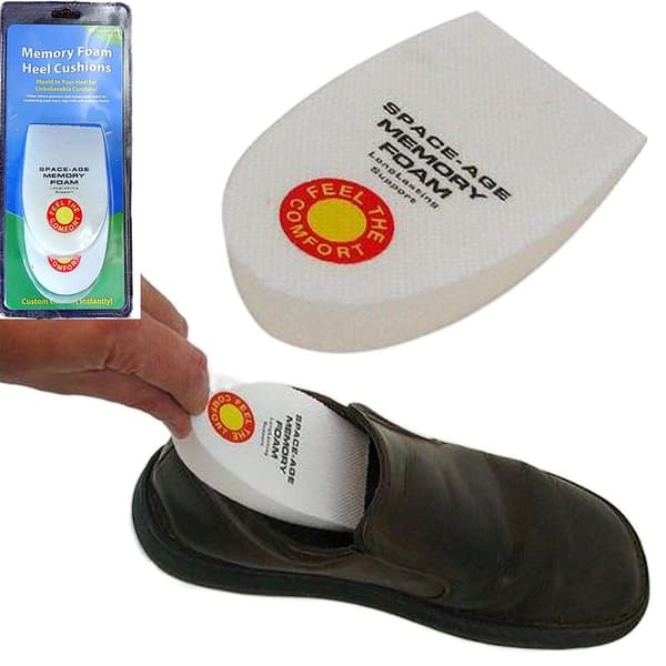 Hælpude Hæl Memory Foam Puder TIL MÆND TIL MÆND FOR MEN