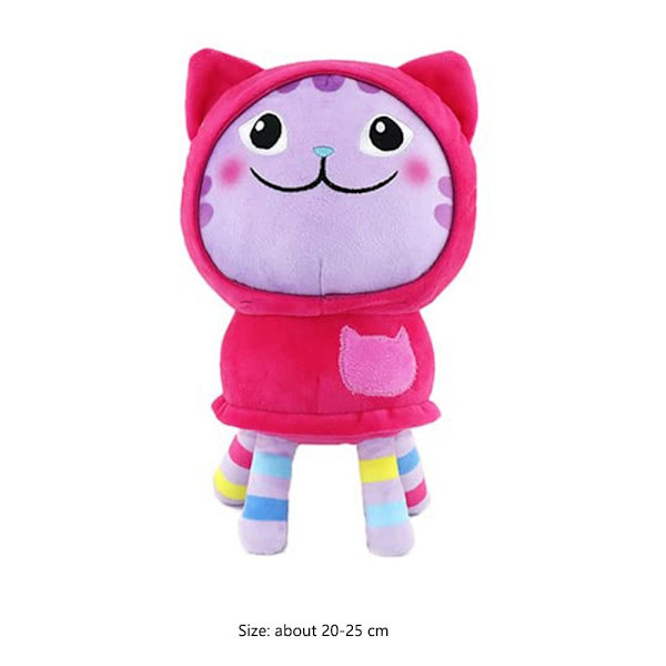 Gabby Dollhouse Plyschleksak Mercat Cartoon Doll Doll