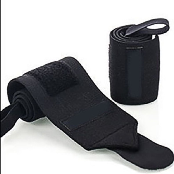 Wrist Wrap Wrist Brace SORT NO STRIPE NO STRIPE BLACK No stripe-No stripe