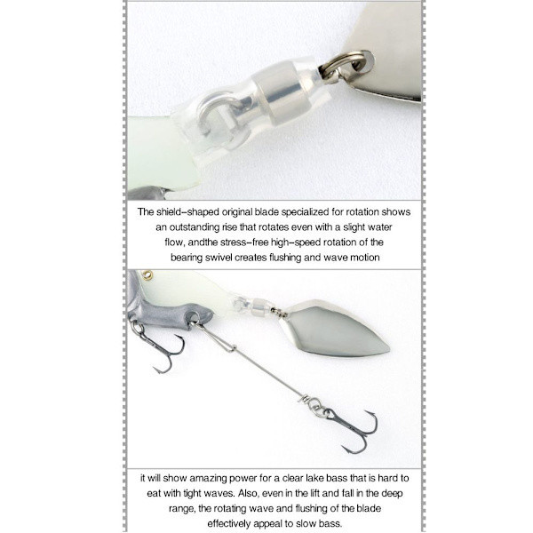 Metall fiskebete VIB Lure FÄRG B FÄRG B Color B