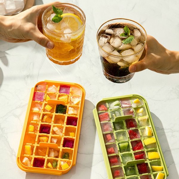 Ice Cube Bakke Ice Cube Maker Form LILLA 64 GRIDS 64 GRIDS Purple 64 Grids-64 Grids