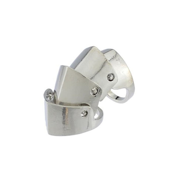 Panserring Cosplay Ring SORT black