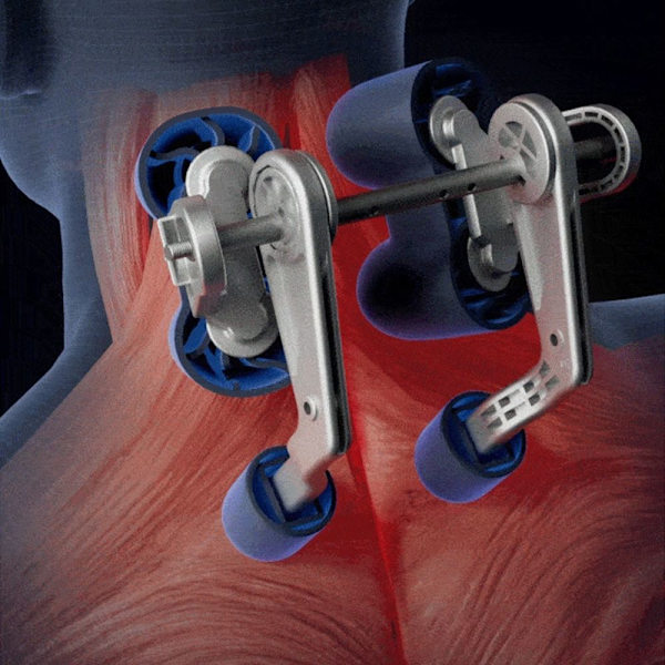 Olkapään kaulan hierontalaite Smart Hot Compress Massagers 3D-vaivaus