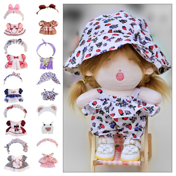 Dockkläder Lolita Klänning Set TYPE H TYPE H Type H