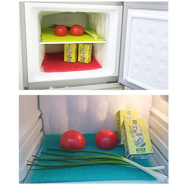 10 stk. Køleskabsmåtter Køleskabsforinger Køleskabsunderlag