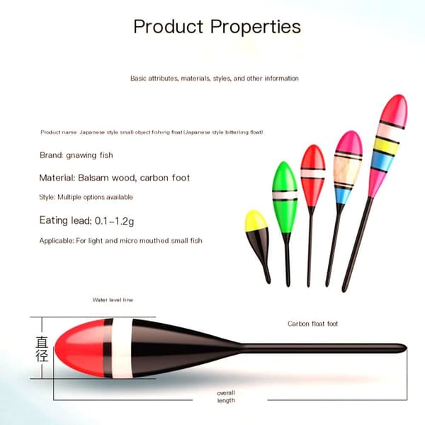 Isfiskeri Lure Float Floats Bobbers 10 10 10