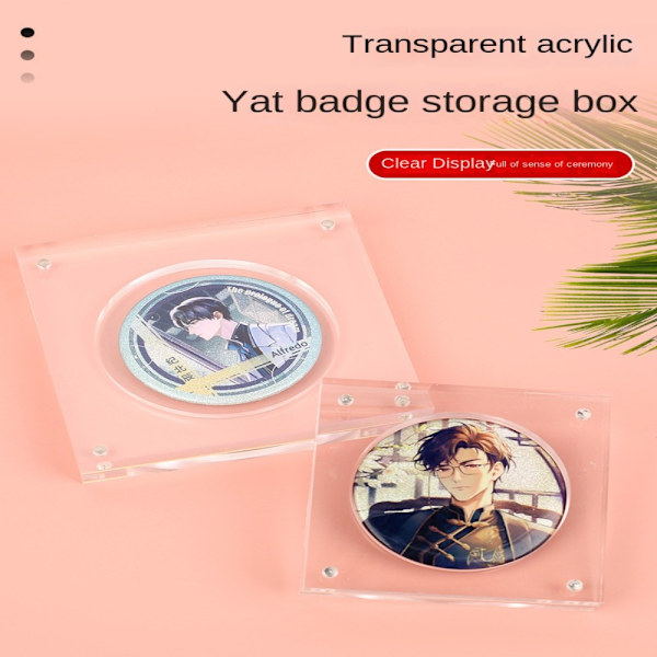 Akryl Mynt Display Display Box Anime beskyttelsesdeksel