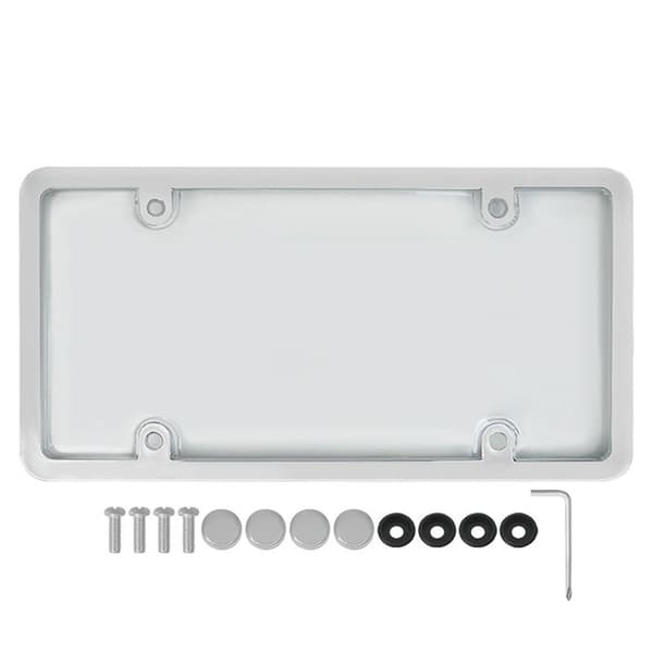 Nummerskylt Cover Nummerskylt Ram SVART PS PS BLACK PS-PS