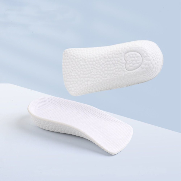 Korkeutta lisäävät pohjalliset Puolikokoinen kenkäpehmuste VALKOINEN 3,5 CM2 PARI 2 white 3.5cm2 pair-2 pair