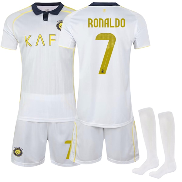 25-26 Al-Nassr FC udebane fodbolddragter til børn og voksne nr. 7 Ronaldo 16