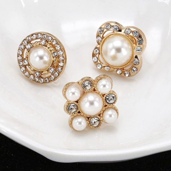 Broscher Pins Rhinestone Button 21MMB B 21MMB