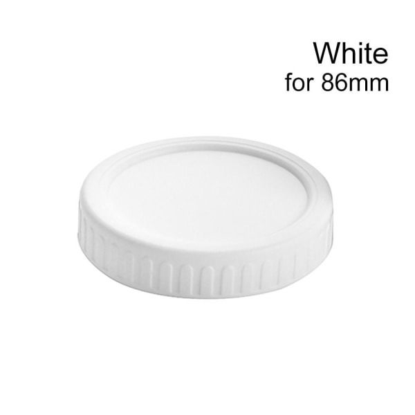 6stk Mason Jar Låg 70mm 86mm HVID TIL 86MM6STK 6STK white for 86mm6pcs-6pcs