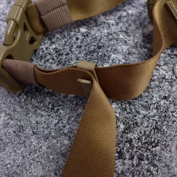 3st Molle Webbing Spänne Bältesände Clip GRÅ 50MM Grey 50mm