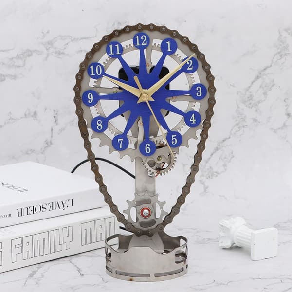 Ketju Gear Clock Pöytäkello PUNAINEN A A Red A-A