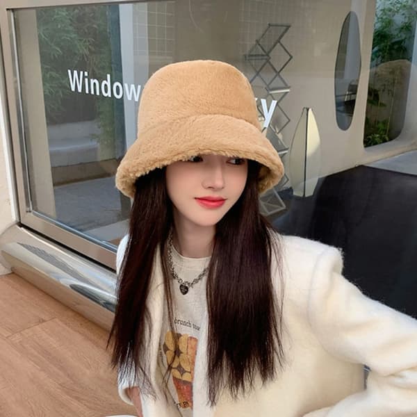 Bucket Hat Vinterhatt KHAKI khaki