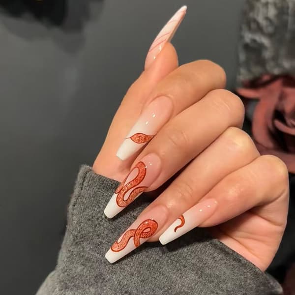 False Nails Fake Nails Nageltips JP2611