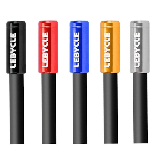 10 stk Kabel Ende Cap Hus Ferrules Crimps SORT 4MM Black 4mm