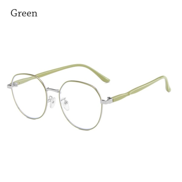 Anti Blue-ray Glasögon Optisk Glasögon Båge GRÖN green