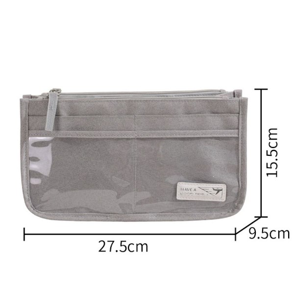 Kosmetiktasker Makeuptasker GRÅ Gray