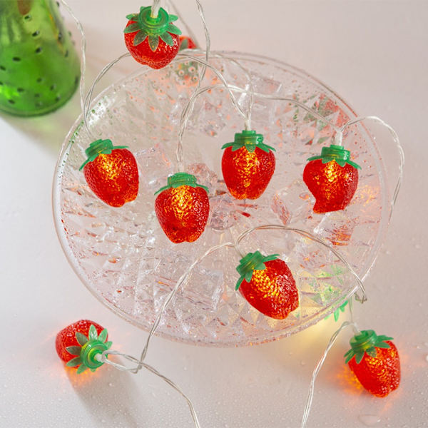 Strawberry Lamp String Atmosphere Light Tree Lantern Strip