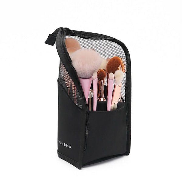 Makeup Brush Case Makeup Brush Holder SORT black