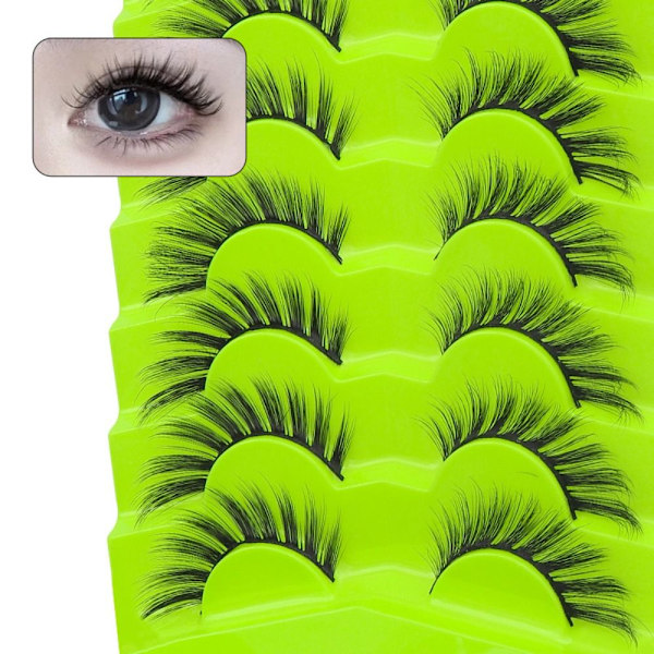 Cat Eye Lashes Tekeet ripset näyttävät pidennyksiltä 0526 0526 0526