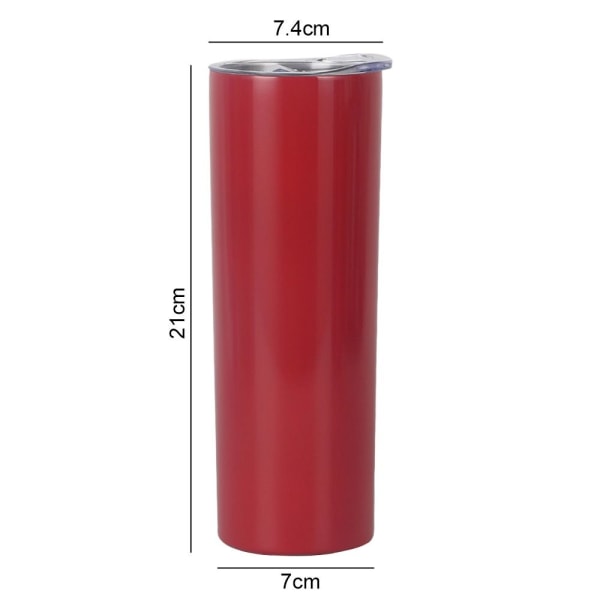 20oz/600ml krus Tumbler Bilkaffekopp ORANSJE 20OZ/600ML orange 20oz/600ml-20oz/600ml