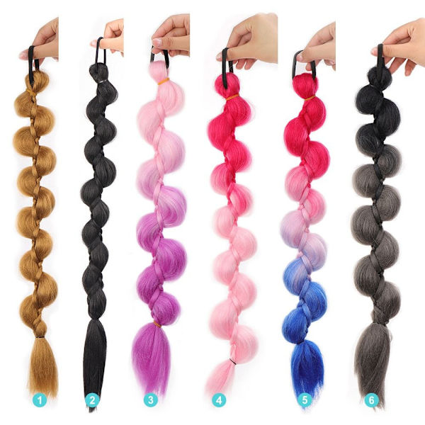Hår hestehale Chignon Tail 2 2 2