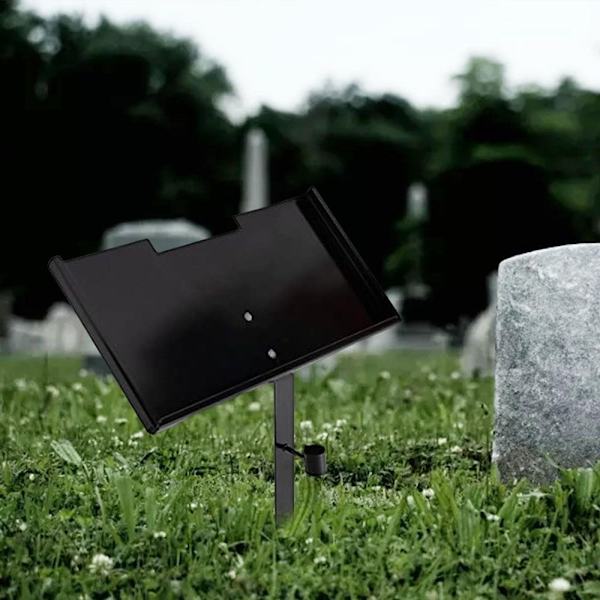 Grave Marker Stand Display Stand Grave dekorationer