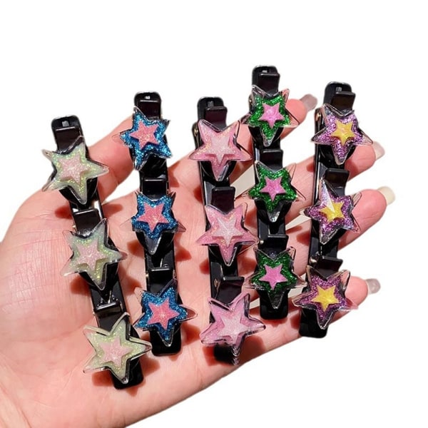 Trasigt hårklämma Frisyr Hårnål FÄRG 3 FÄRG 3 Color 3