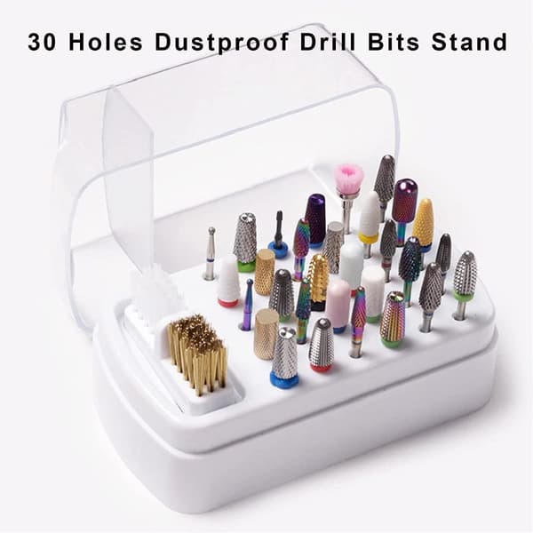 Nagelborrhållare Case VIT White
