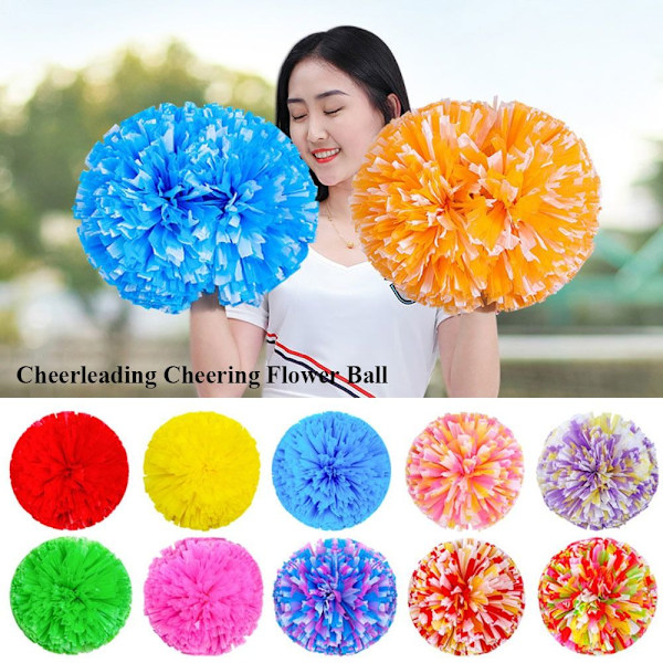 Cheerleader-pomponit Cheerleader Cheerleader Ball SININEN Blue