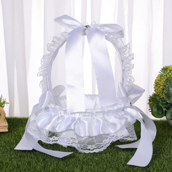2st Blomkorg Flower Girl Baskets 2ST-A 2ST-A 2PCS-A
