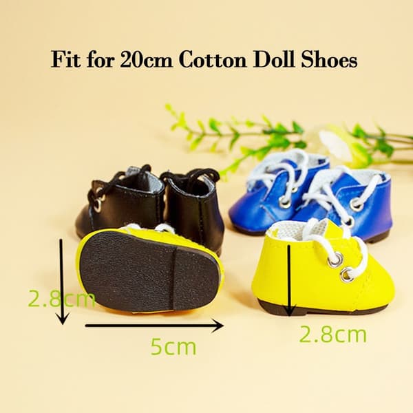 20 cm dockskor Casual BRUNA Brown