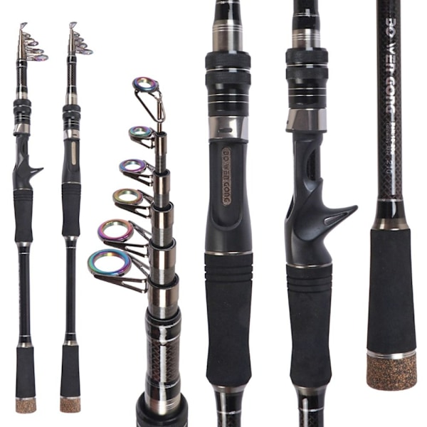 Teleskooppinen onkivapa Stream käsisauva 2,7MSSUORA KAHVA 2.7mstraight handle
