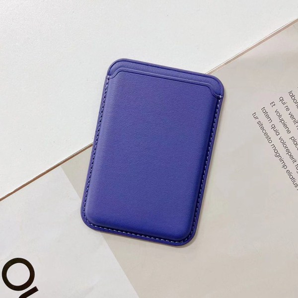 For MagSafe Magnetisk Kortholder Veske For iPhone 12 13 LILLA purple