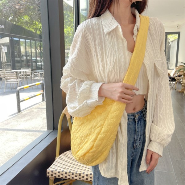 Mulepose Skuldertaske HVID White