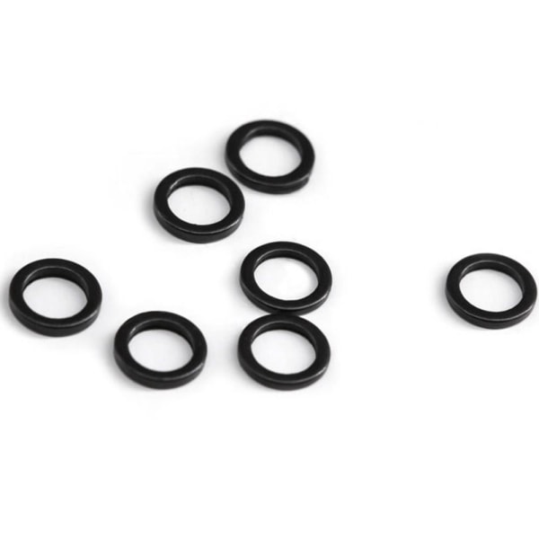100 stk Karpefiske O-ring Hårriggring RUND-2.5MM RUND-2.5MM Round-2.5mm