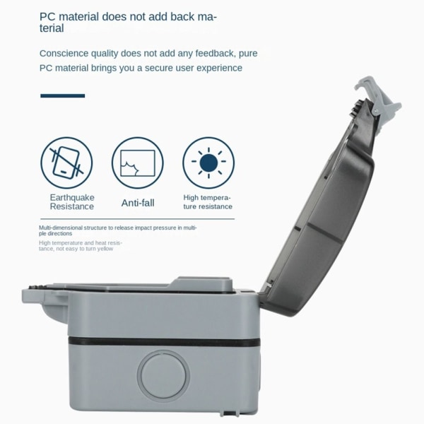 Socket Box Switched Socket 3 3 3