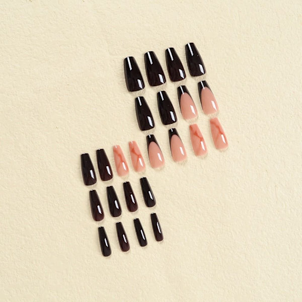 French Fake Nails Ballerina False Nail 1 1 1