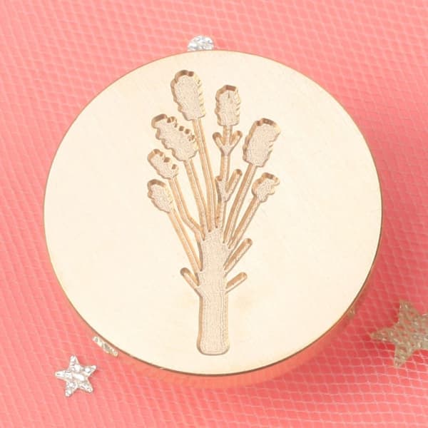 Forsegling kobberhoved voks segl stempel 8 8 8