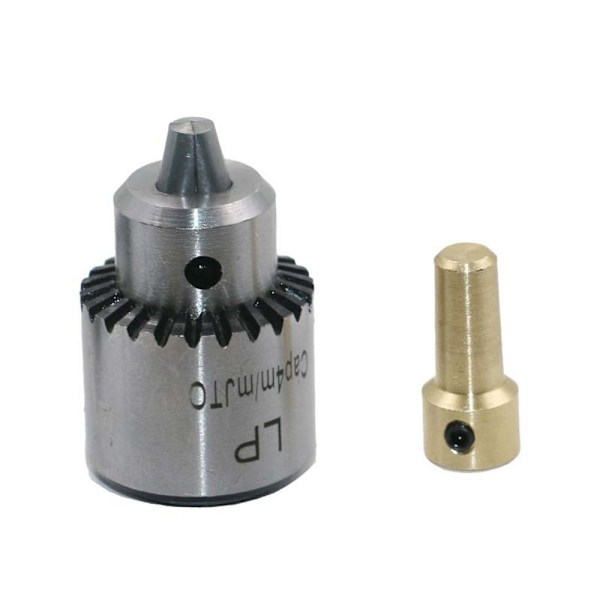 Mikromotorborrchuck Elmotoraxel