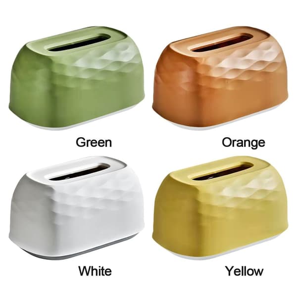 Tissue Box Servietholder GUL yellow