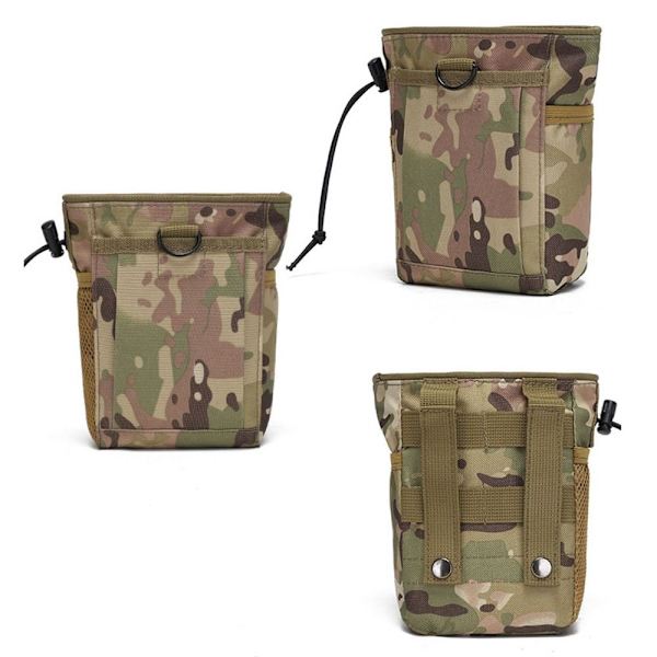 Kannettava kierrätyspussi ulkokäyttöön Molle Pouch 2 2 2