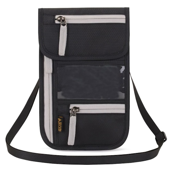 Pasholder Halspose Pastaske SORT Black