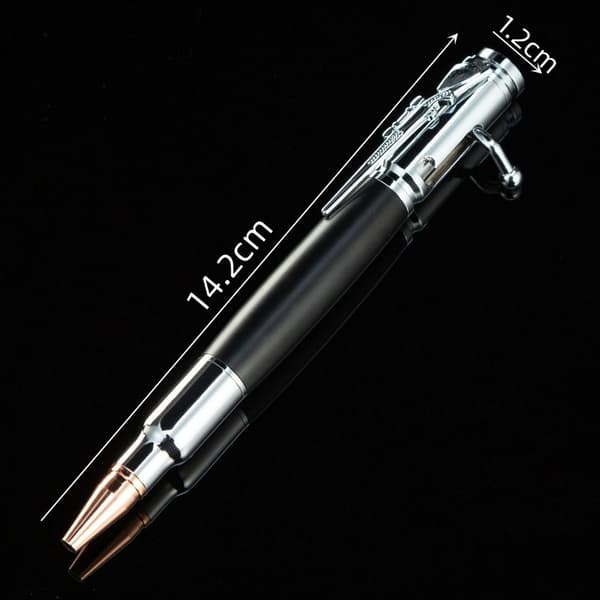 Bolt Action Pen Kulepenn skrivepennsett