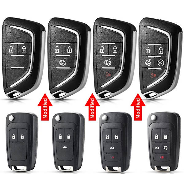 Bilnyckelskal Case 2 KNAPP 2 KNAPP 2 Button