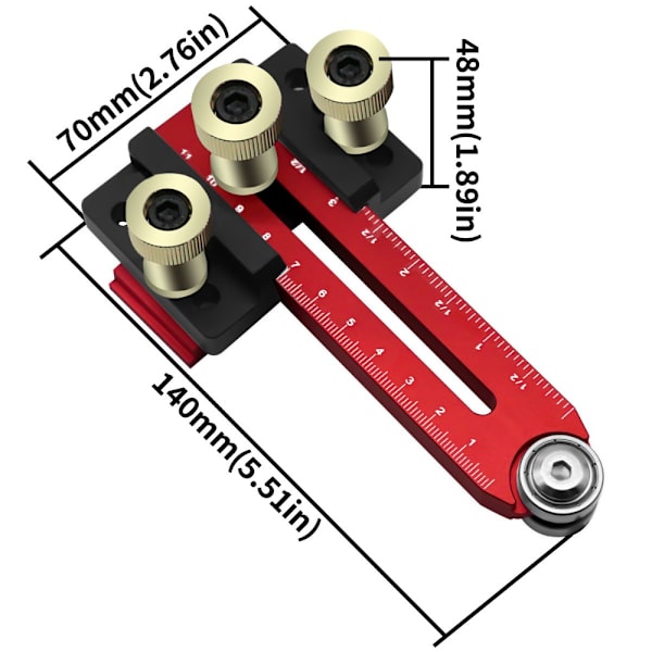 Bordsav Jig Guide Fixture Spilleautomat Tynd Bordsav Jig