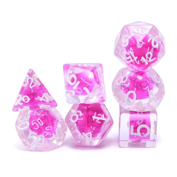 7kpl / set DND Dice Polyhedral Dice STYLE 2 STYLE 2 Style 2