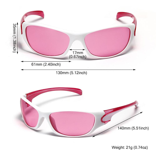Sportsolglasögon Oval Shades C3